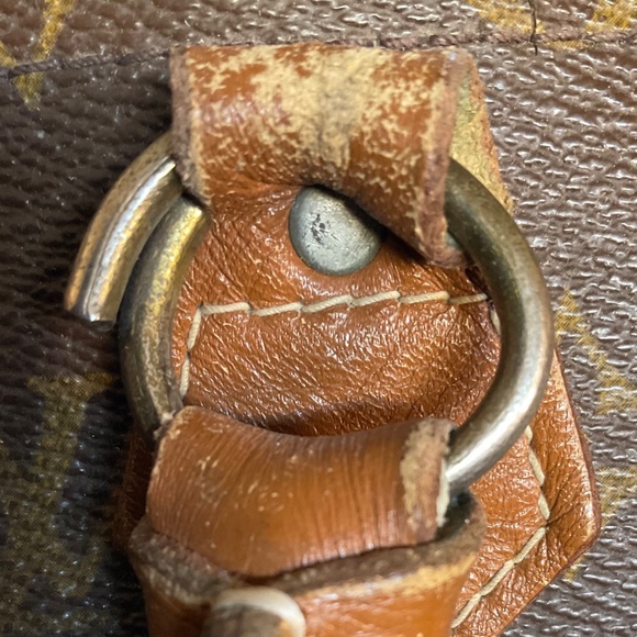 Vintage Louis Vuitton Speedy Bag Monogram Authentic Lock No Keys Pre-owned 70s - Picture 7 of 8